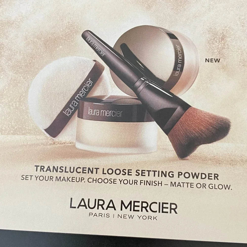 Laura Mercier Translucent Setting Powder duo (Matte finish & Glow finish)